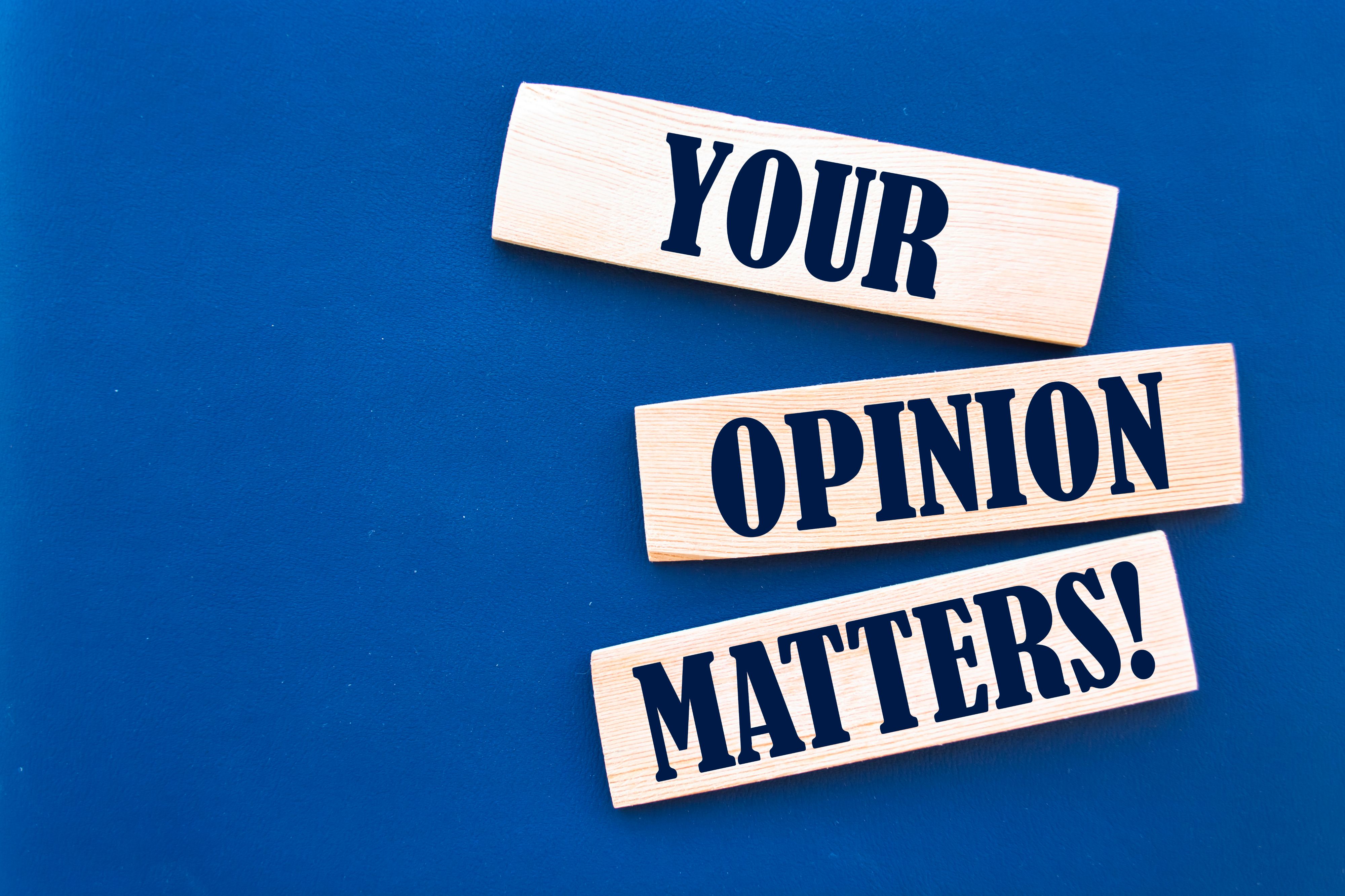 Have your say!